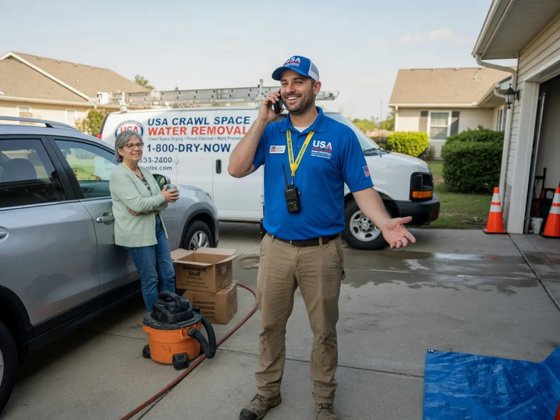 Crawl Space Water Removal Ruckersville, VA FAQs